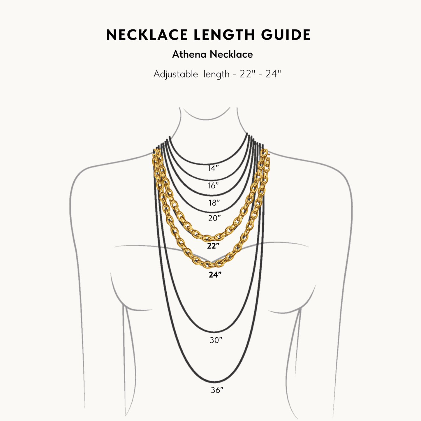 ATHENA evil eye gold necklace