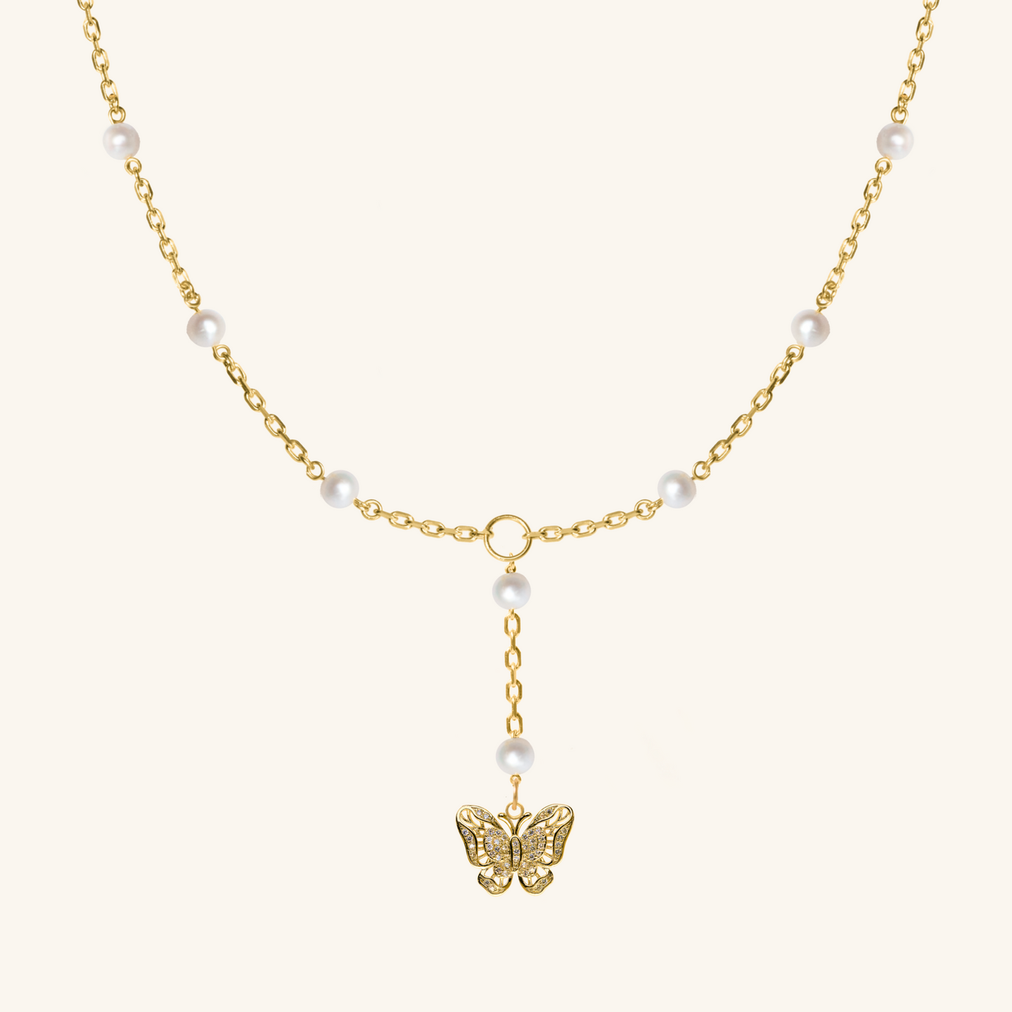 Pearl drop chain extension