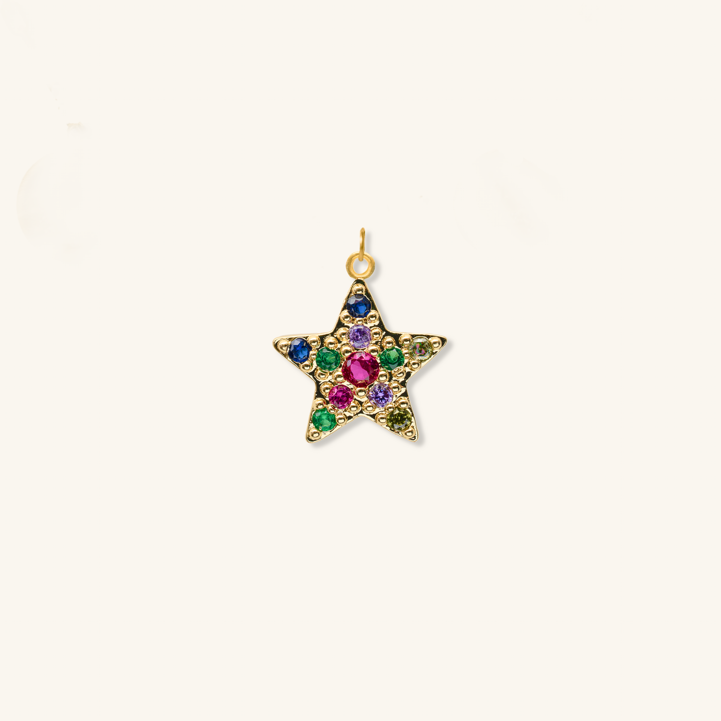 Micro Páve starfish Charm