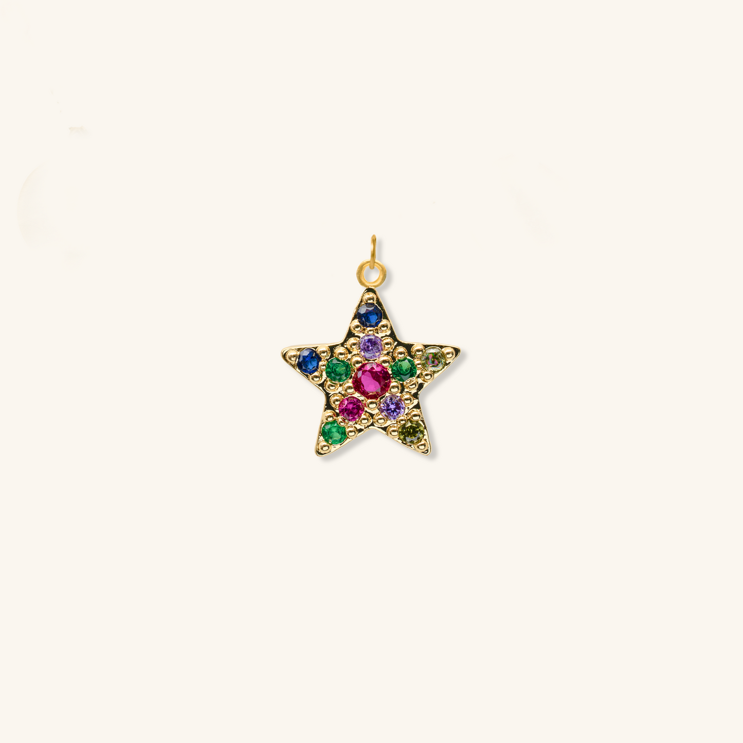Micro Páve starfish Charm