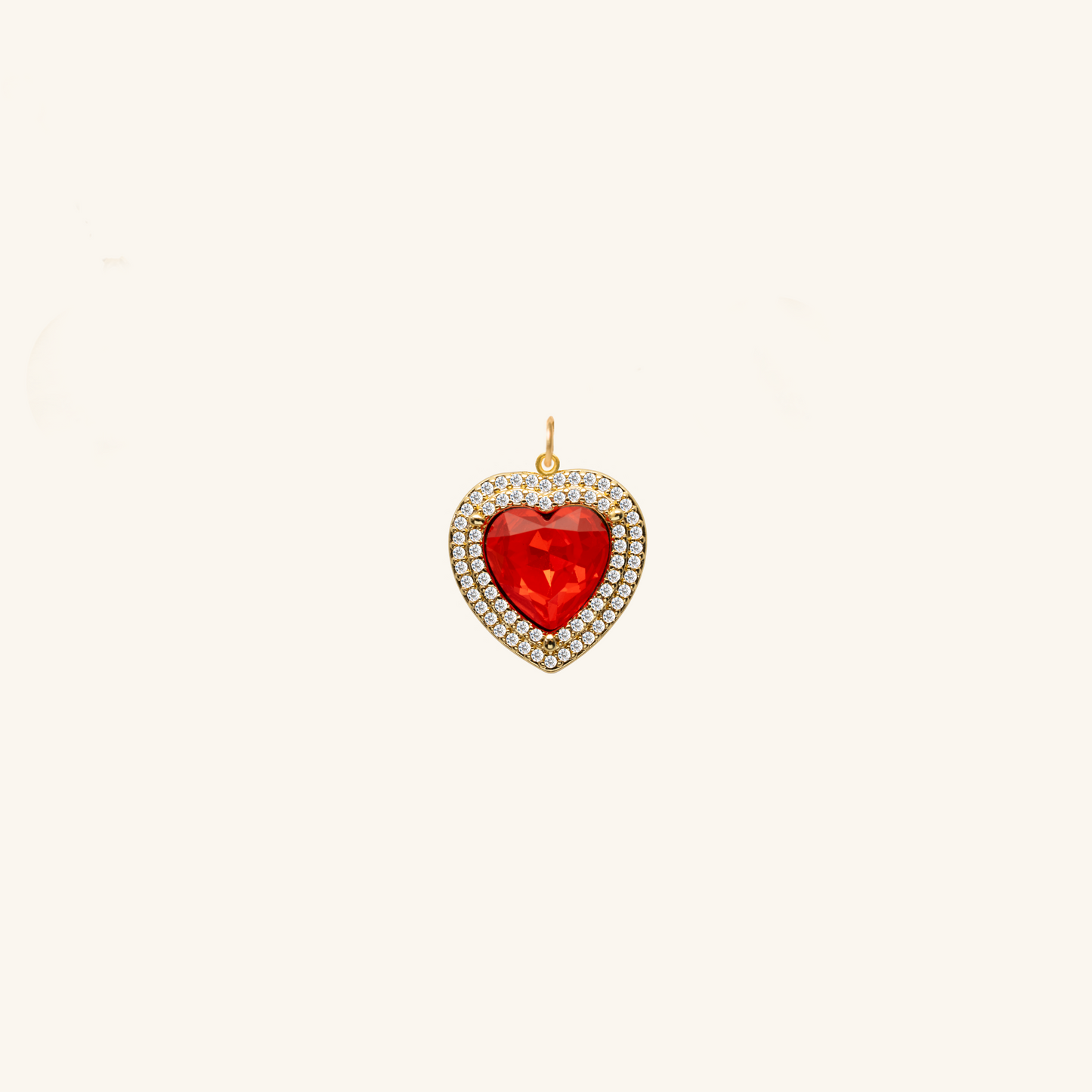 Ruby heart Pendant