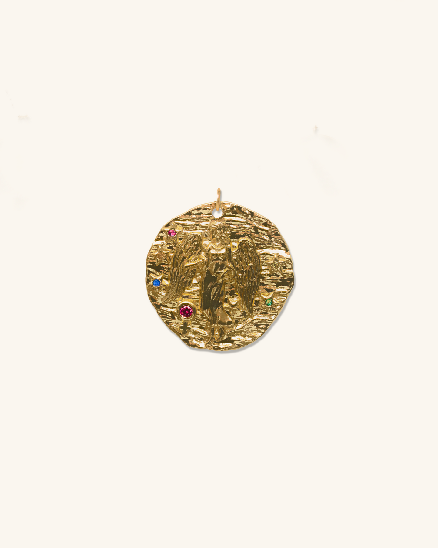 Virgo Micro Páve Zodiac Pendant