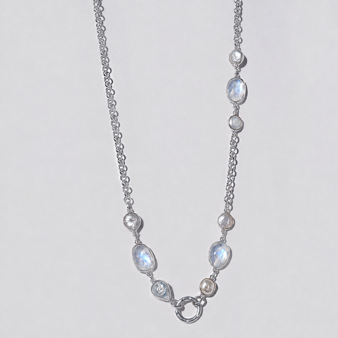 IRIS 3-IN-1 NECKLACE - silver