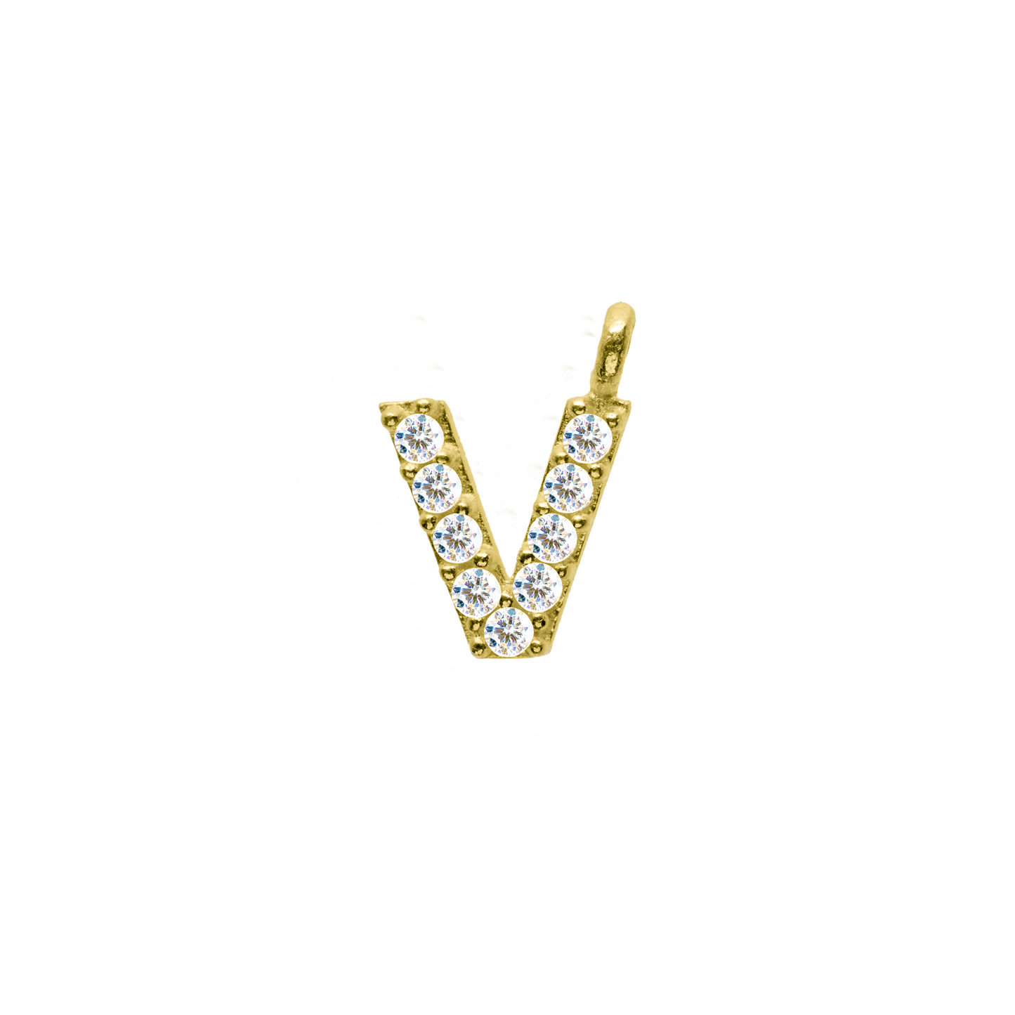 White Letter V