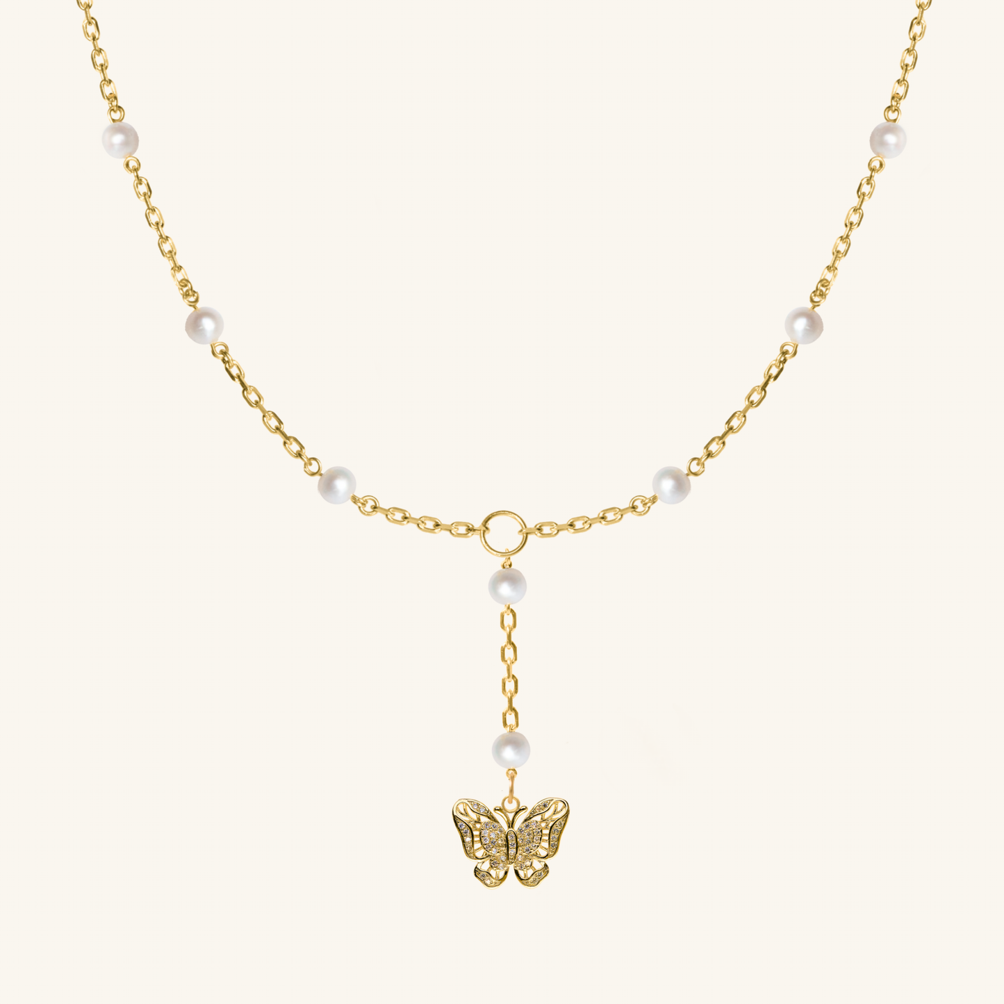 Pearl drop chain extension