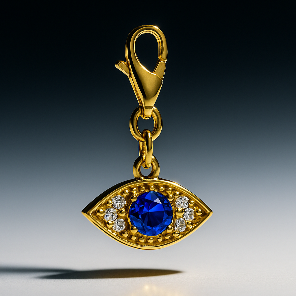 Blue evil eye