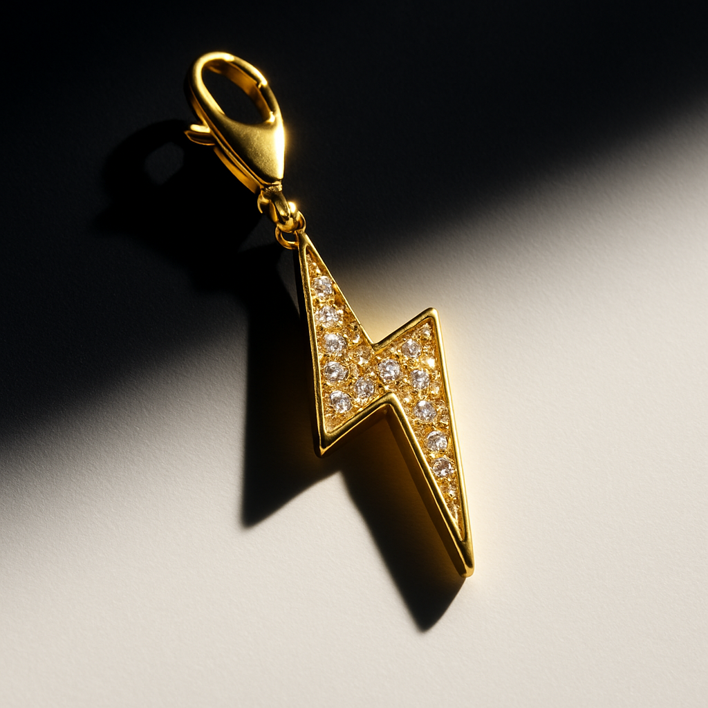 Lighting Bolt Charm