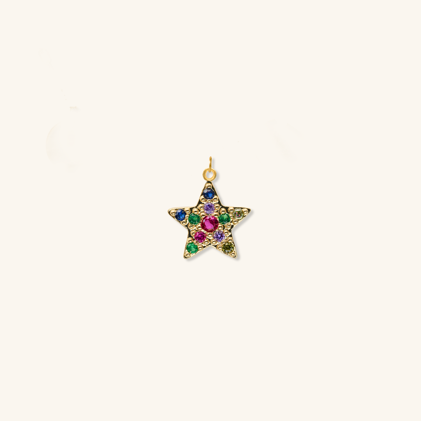 Micro Páve starfish Charm