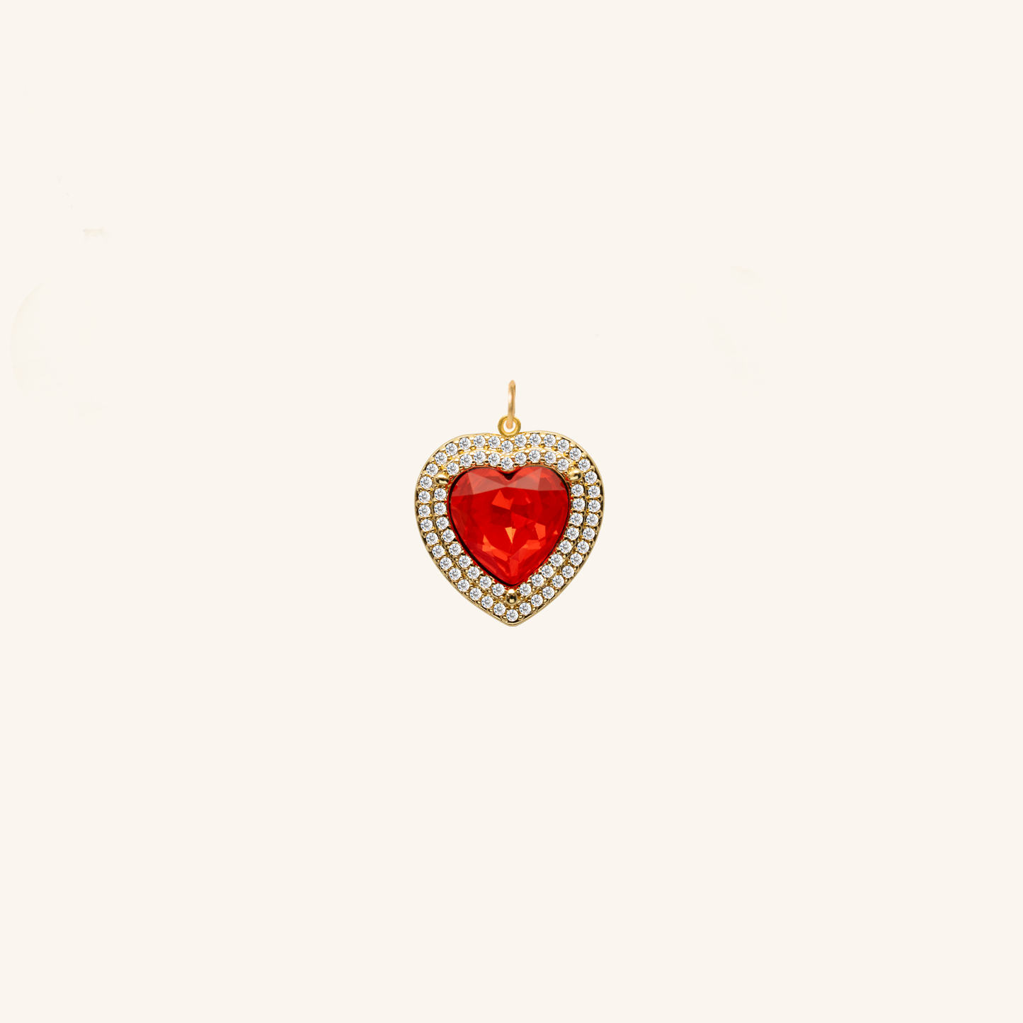 Ruby heart Pendant