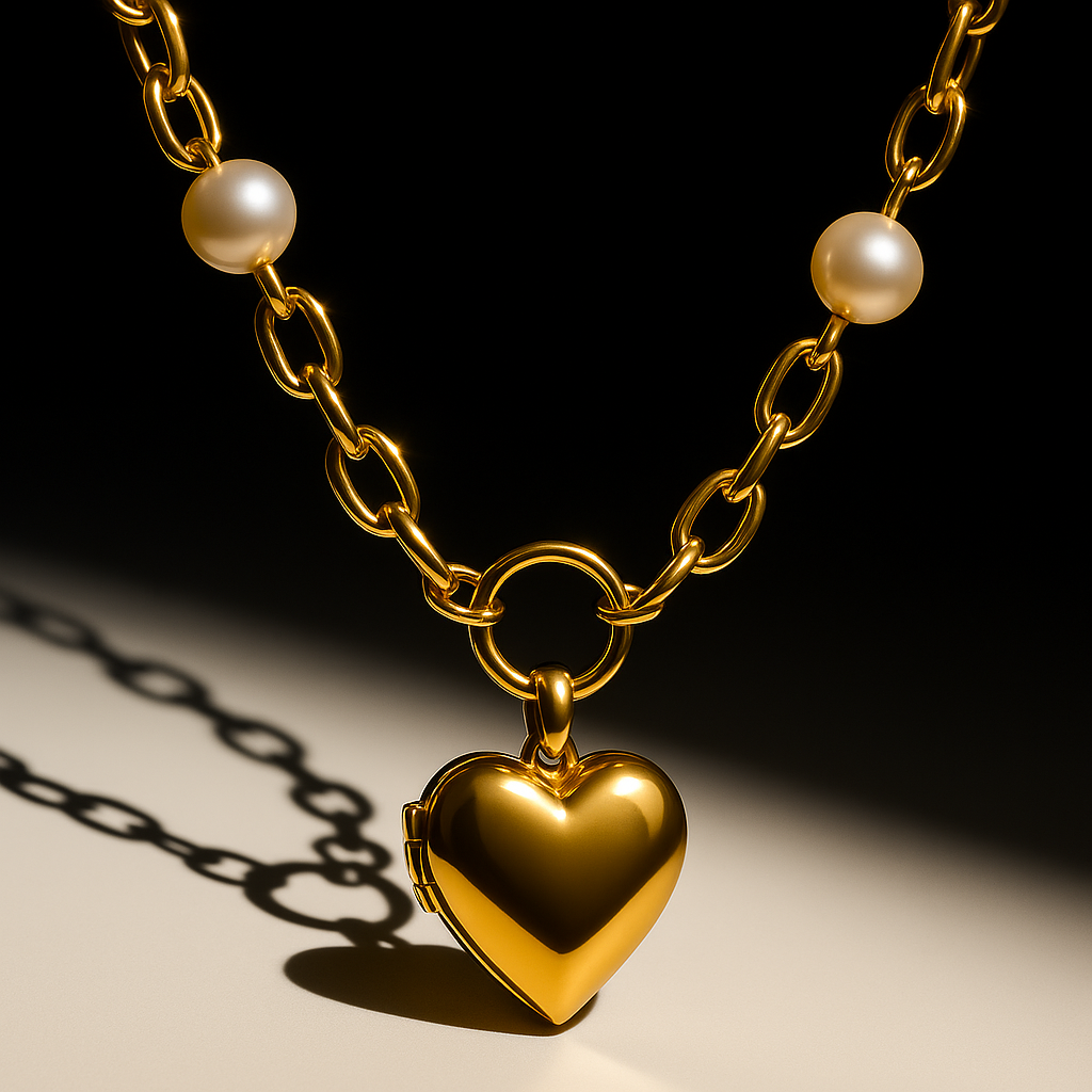 Delphi Pearl perfume necklace