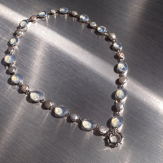 DÁZE NECKLACE - silver