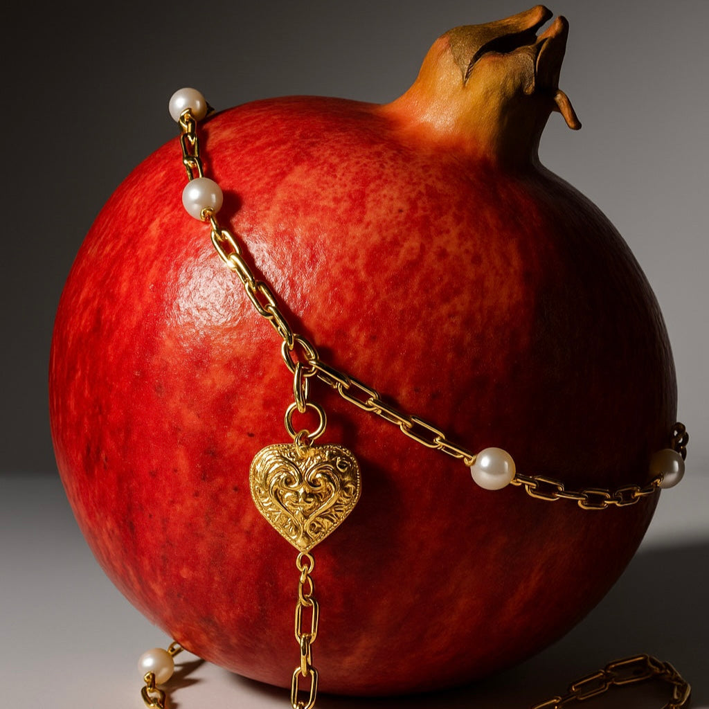 Delphi Pearl perfume necklace