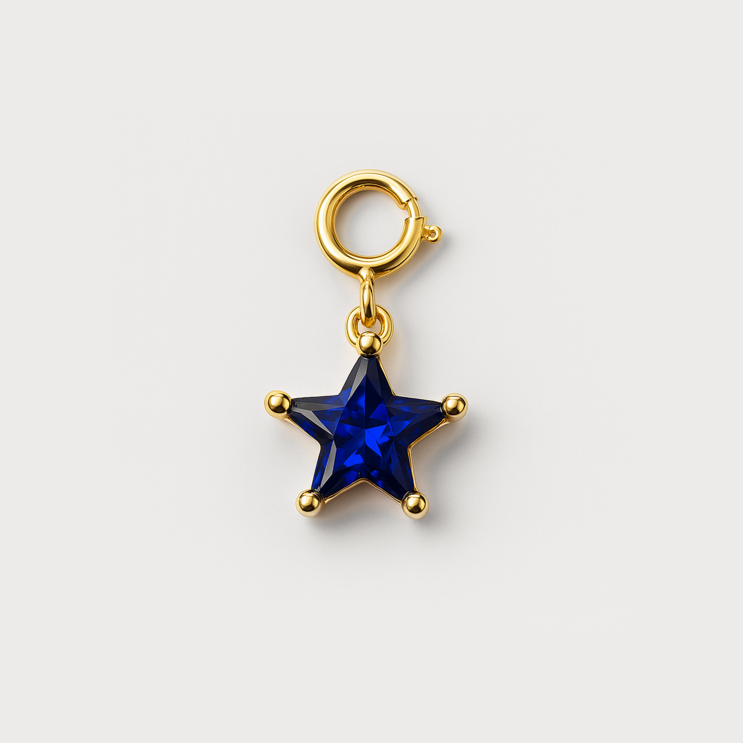 Astrid Star Charm - Dark Blue