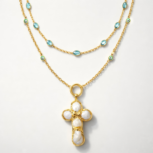 DIVINE PROTECTION - Necklace Layering Set