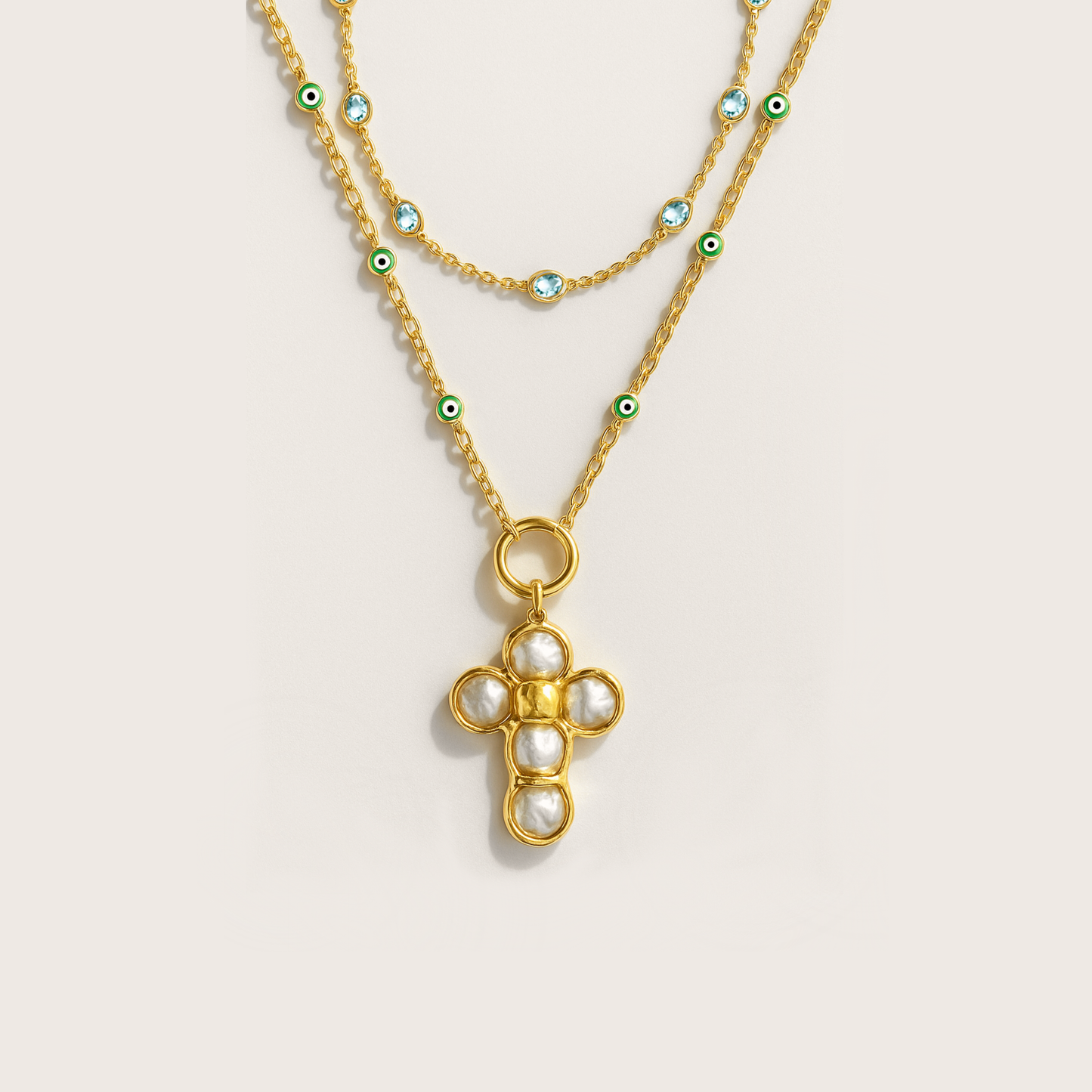 DIVINE PROTECTION - Necklace Layering Set