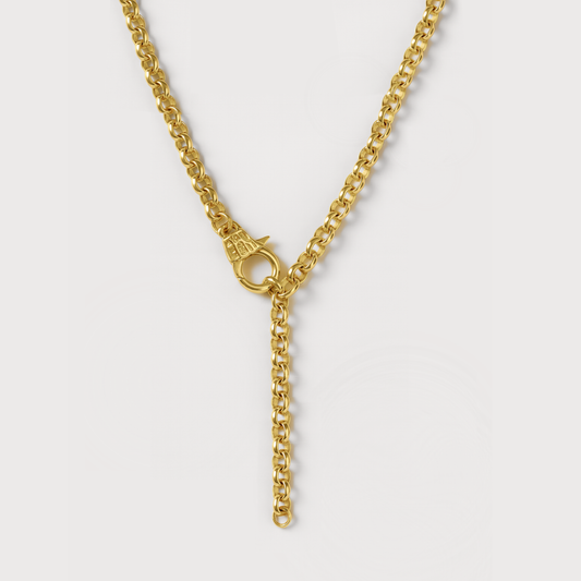 Gold rolo 3-in-1 necklace