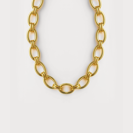 Axel chunky gold chain