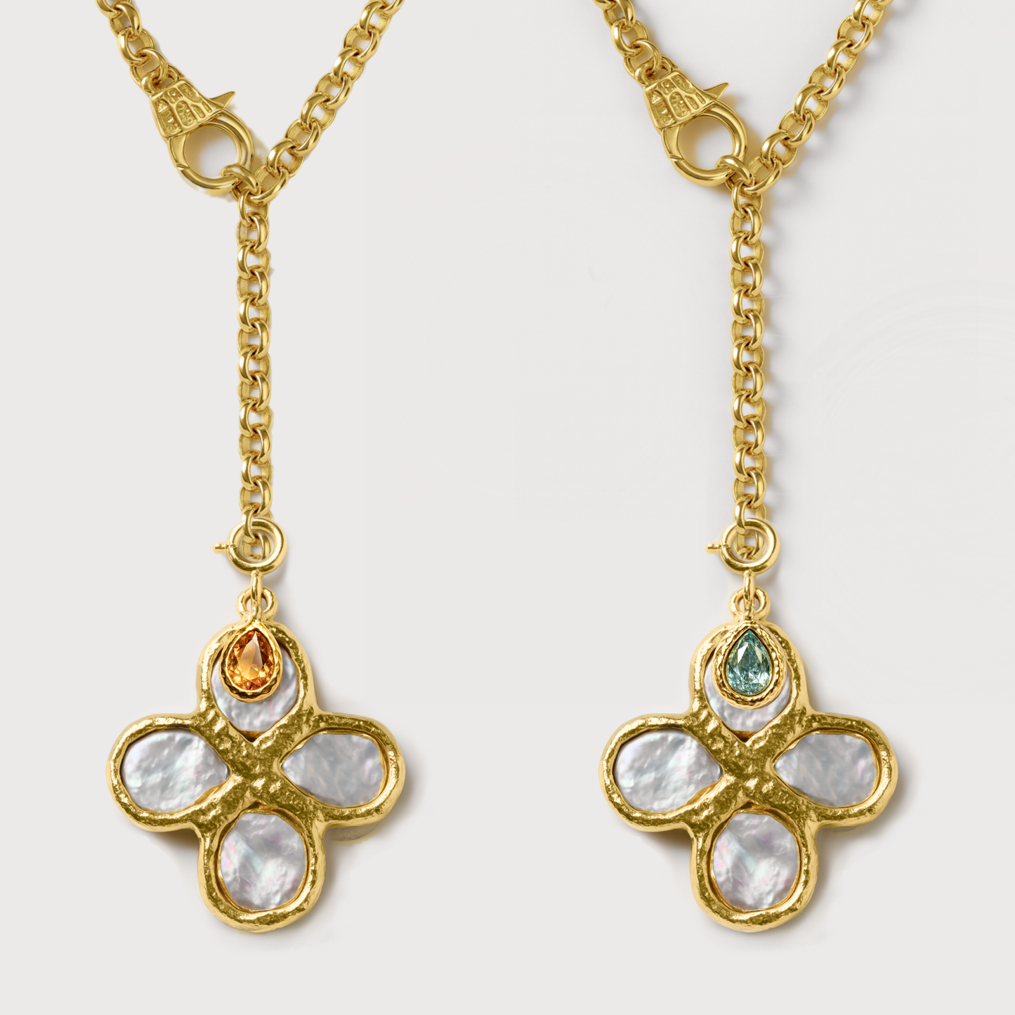 Molten Gold Birthstone Friendship Necklace Bundle