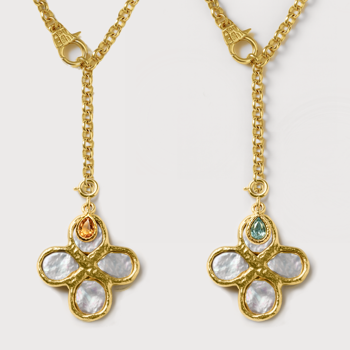Molten Gold Birthstone Friendship Necklace Bundle