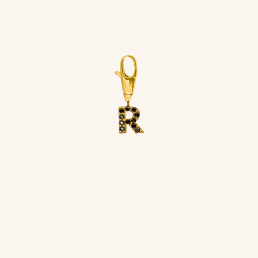 Black Crystal Initial Charm - R