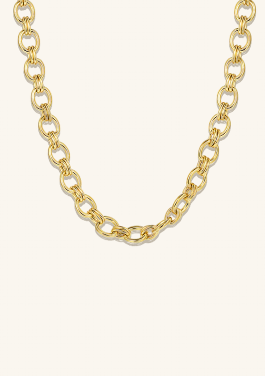 Axel chunky gold chain