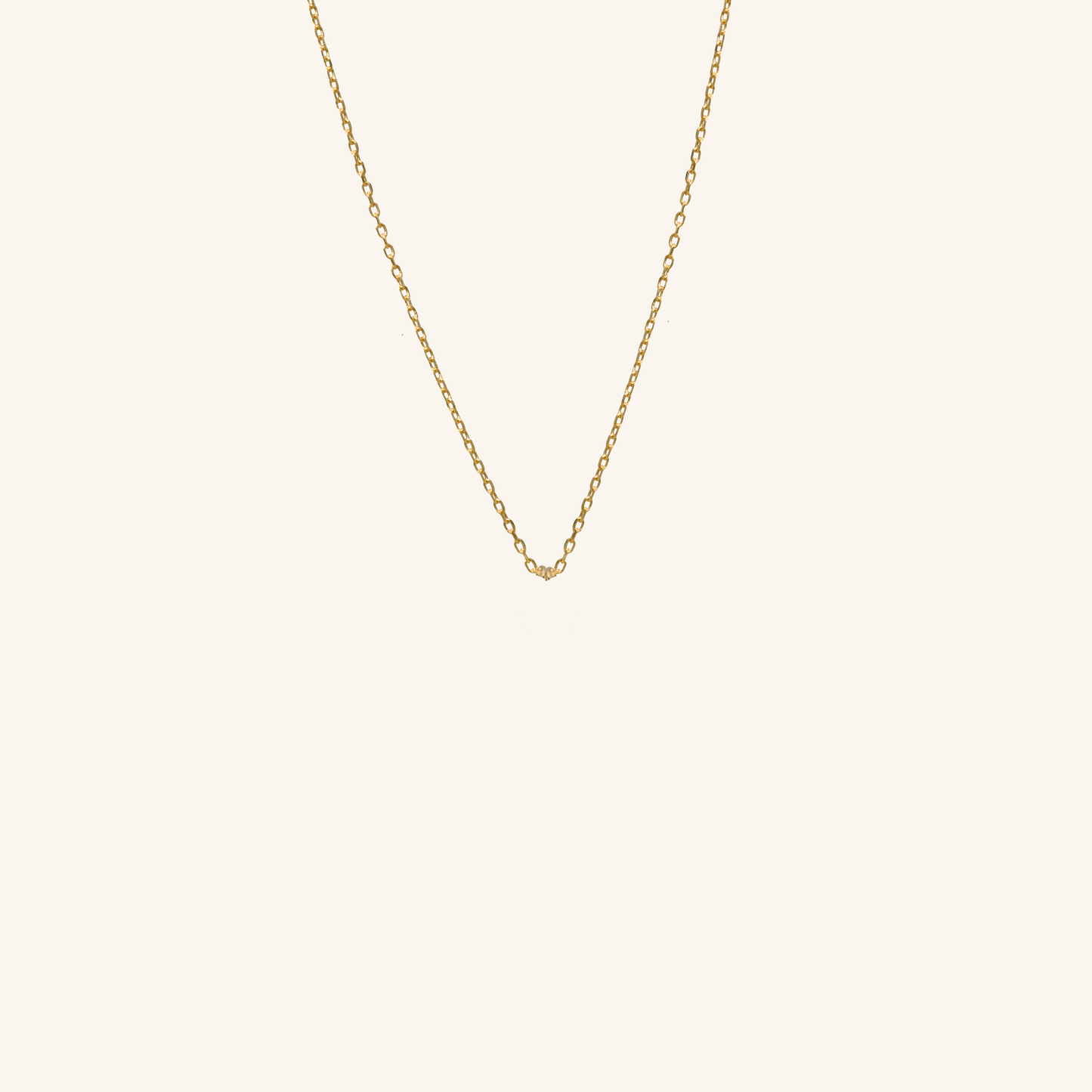 Diamond Initial Dainty Letter Necklace