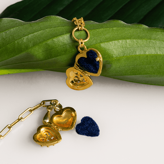 Delphi Evil Eye Perfume Necklace