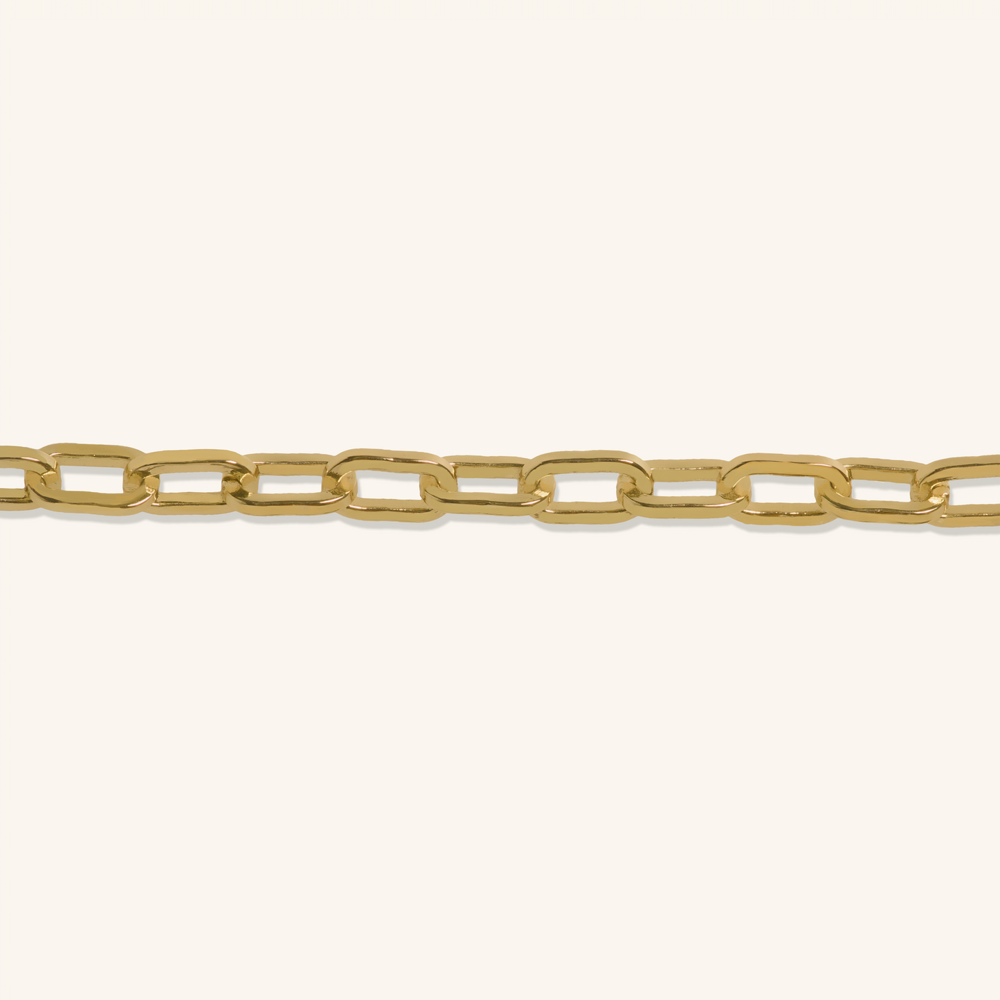 Gold Cable Chain Necklace