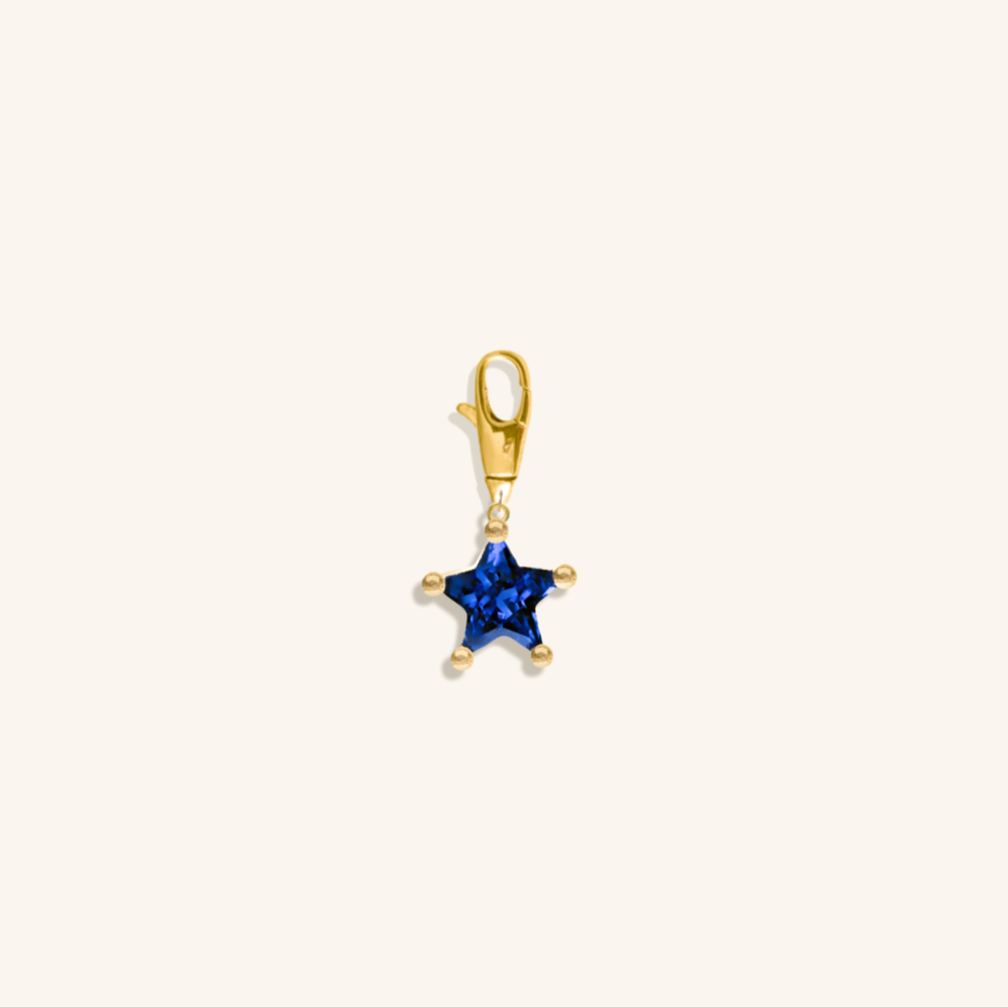 Astrid Star Charm - Dark Blue