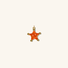  Mini Astrid Star Charm - Orange 