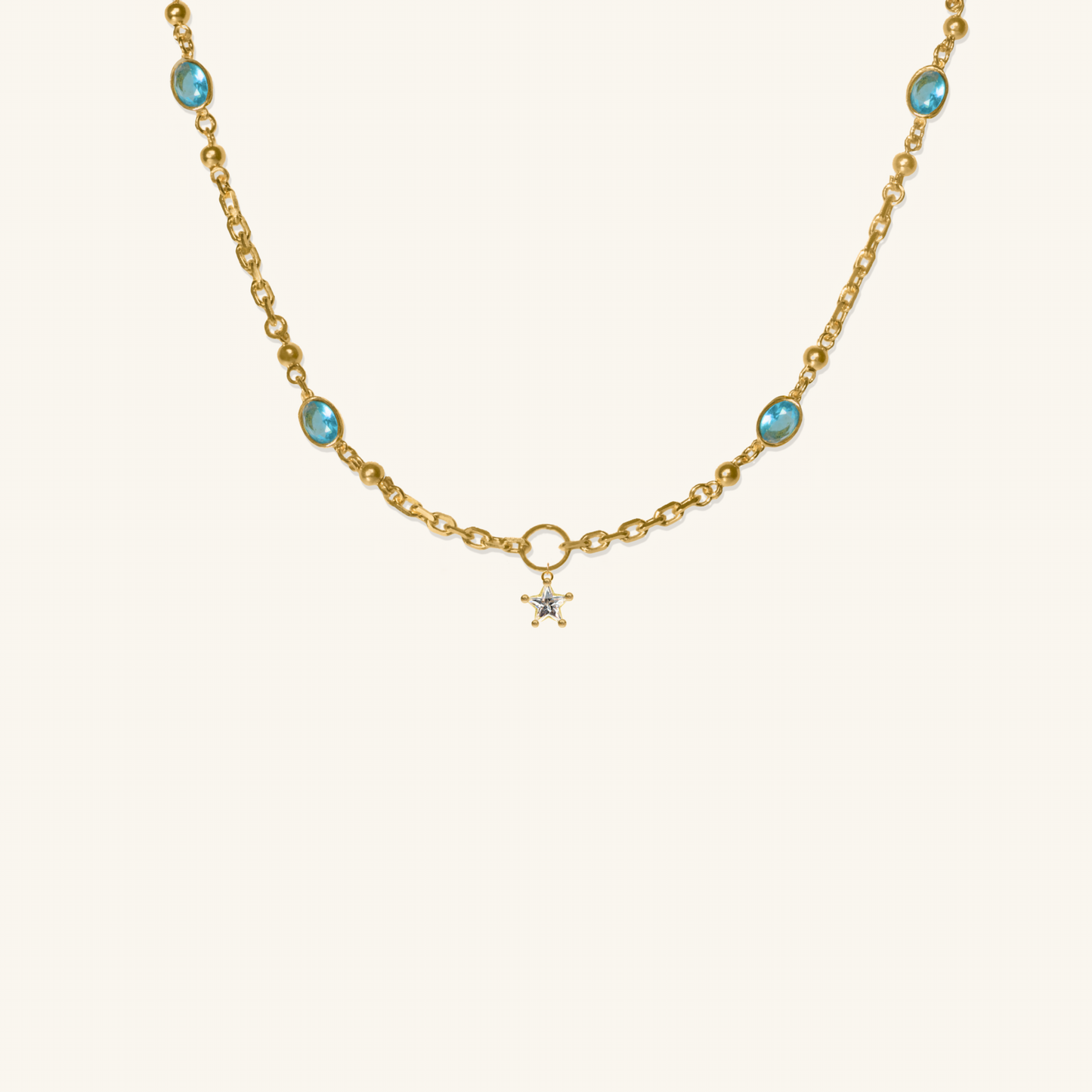 Mini Astrid Star Charm (White)
