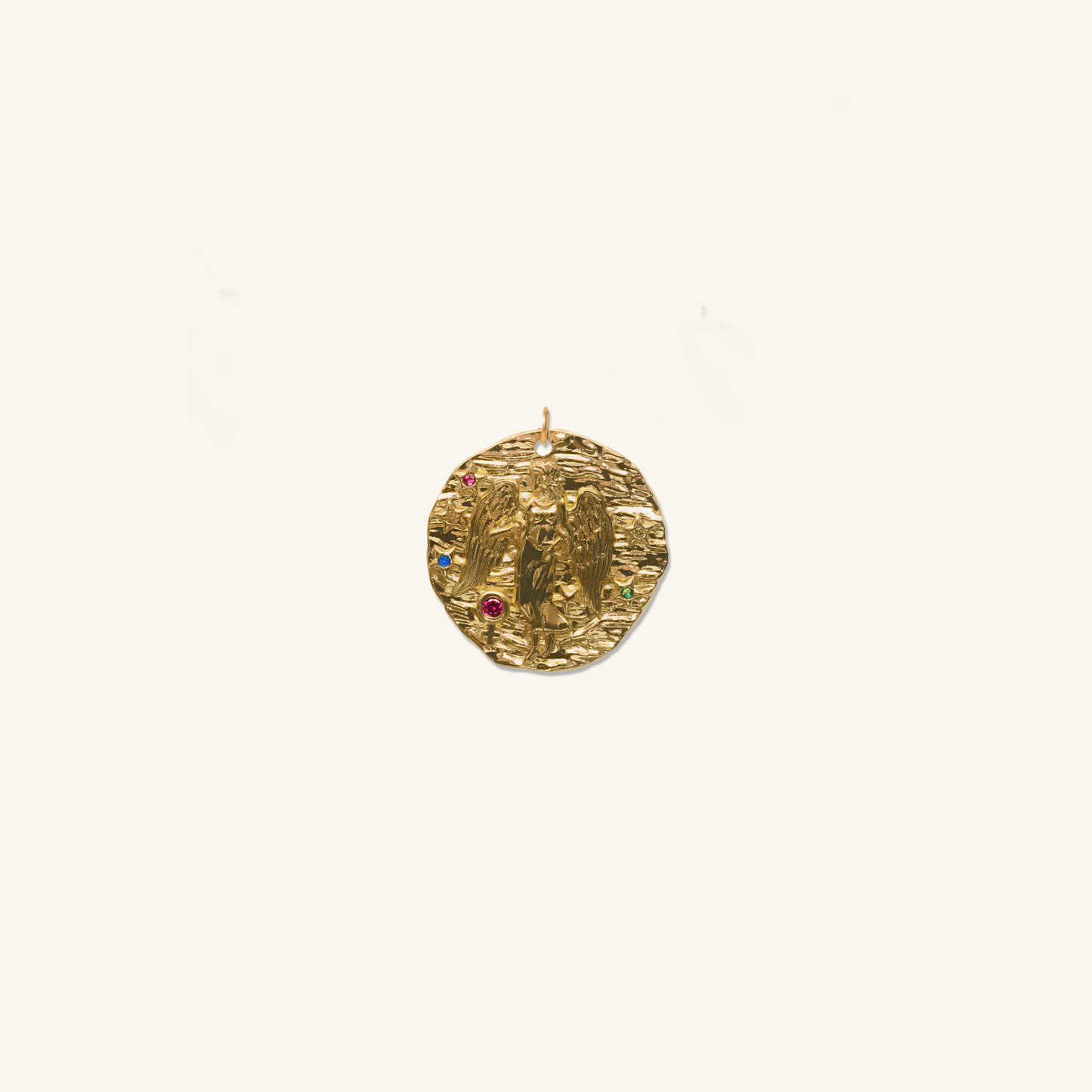 Virgo Micro Páve Zodiac Pendant