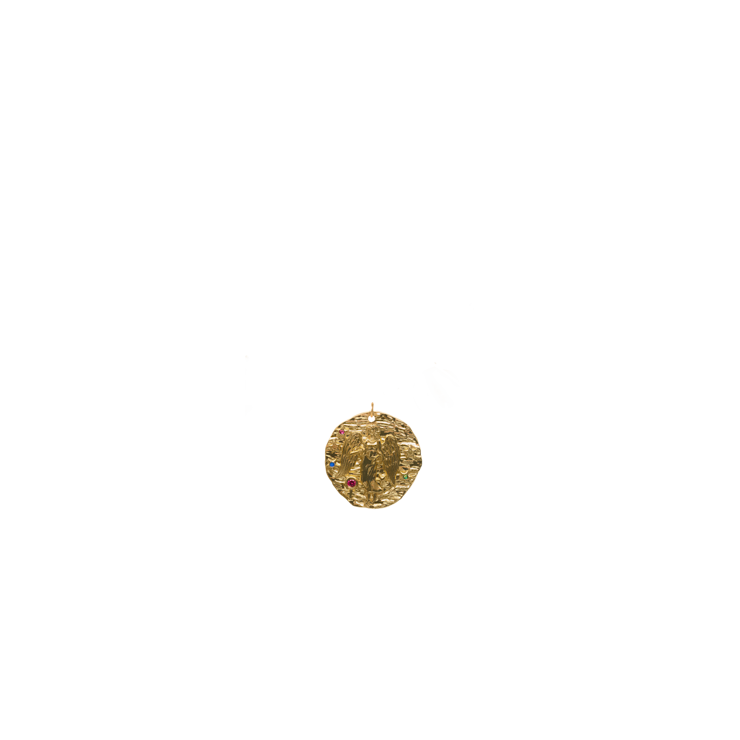 Virgo Micro Páve Zodiac Pendant