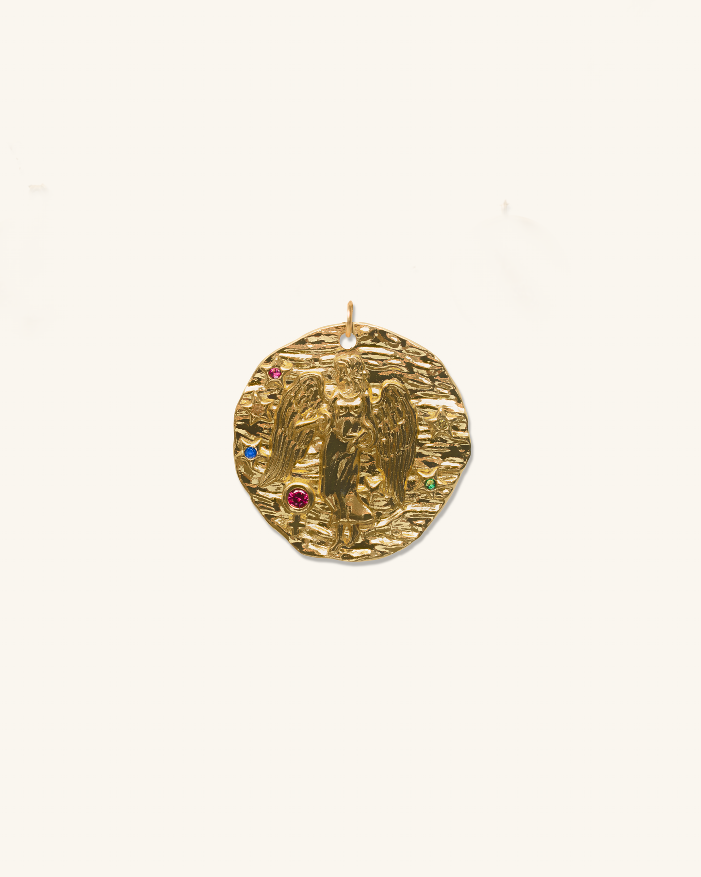 Virgo Micro Páve Zodiac Pendant