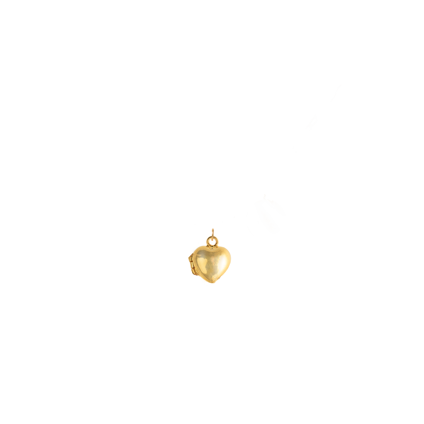 Double Sided Perfume heart pendant
