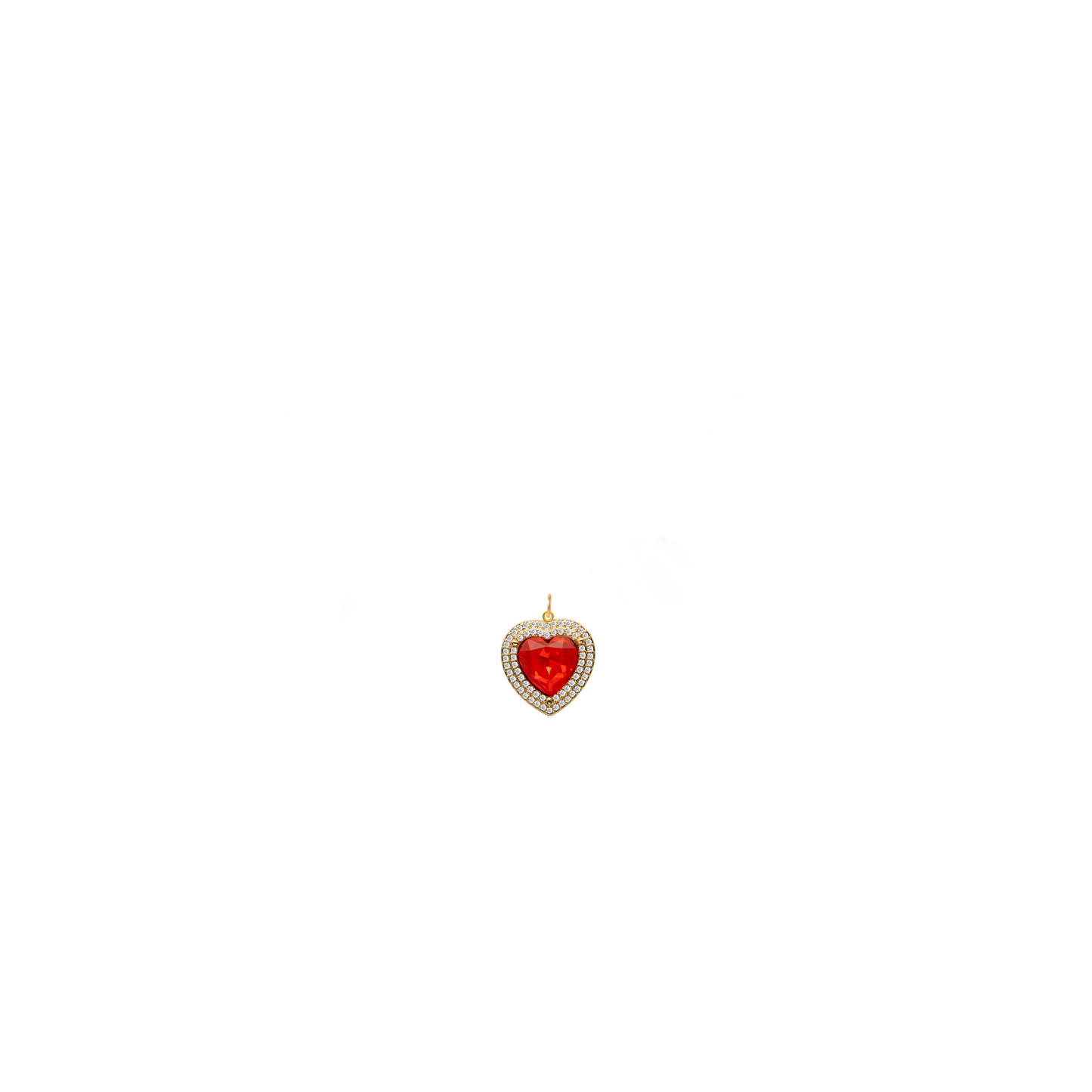Ruby heart Pendant