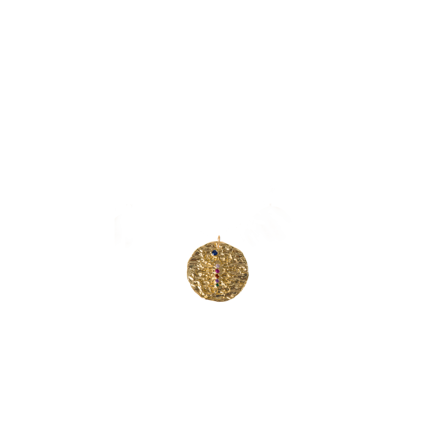Scorpio Micro Páve Zodiac Pendant