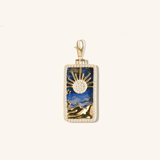 Midnight Blue Rising Pendant