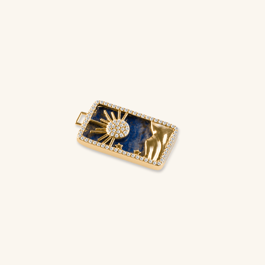Midnight Blue Rising Pendant