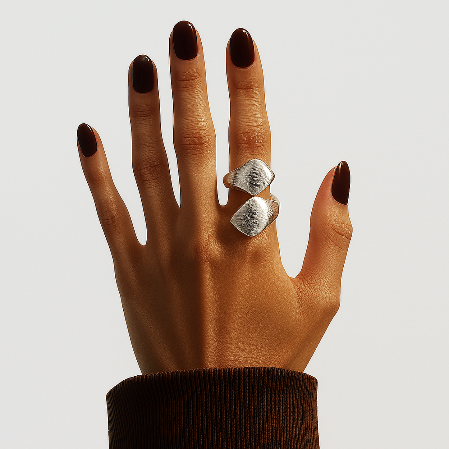 MUSE sculptural ring - Silver
