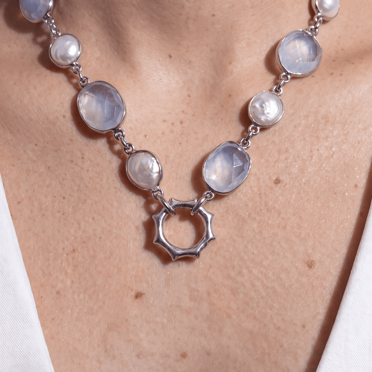 DÁZE NECKLACE - silver