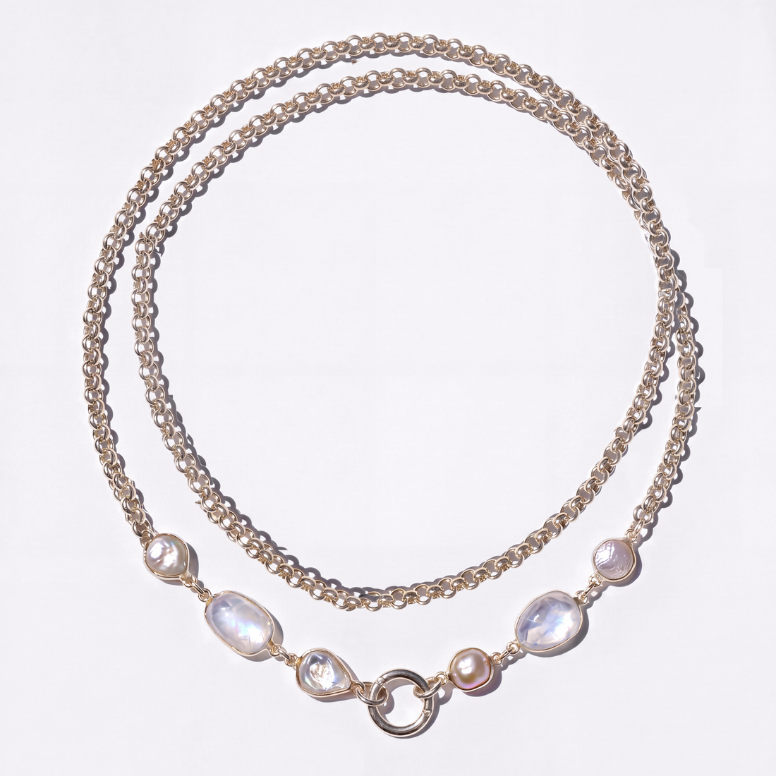 IRIS 3-IN-1 NECKLACE - silver