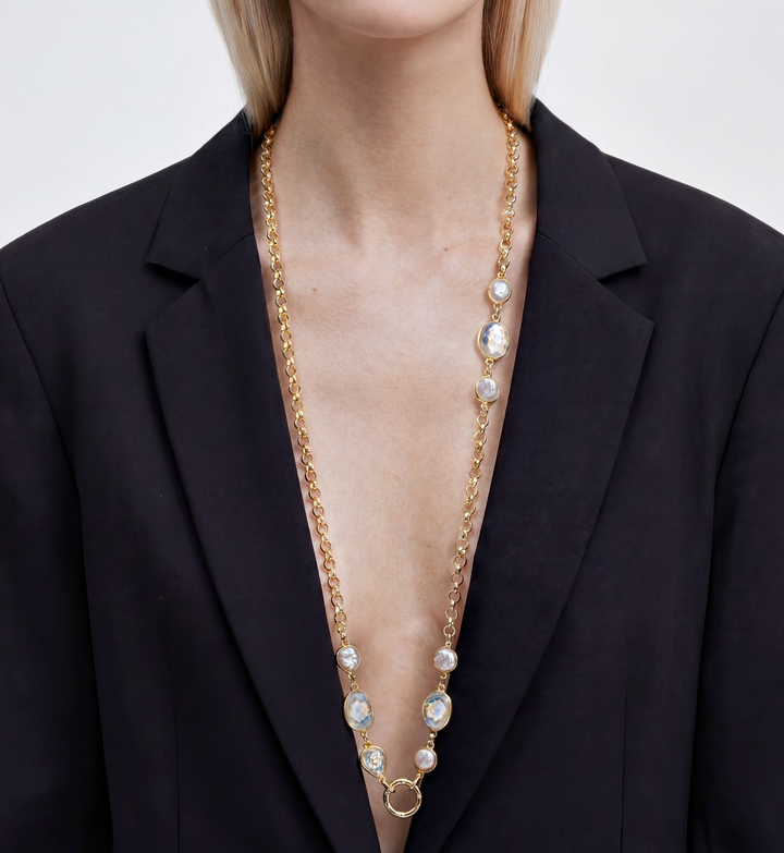 IRIS NECKLACE 3-in-1 (gold)